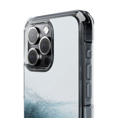 Teal Impact MagSafe Phone Case for iPhone - Arctic Pulse Mesh