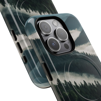 Misty Pine Peaks · Tough+ Phone Case for iPhone · Magsafe