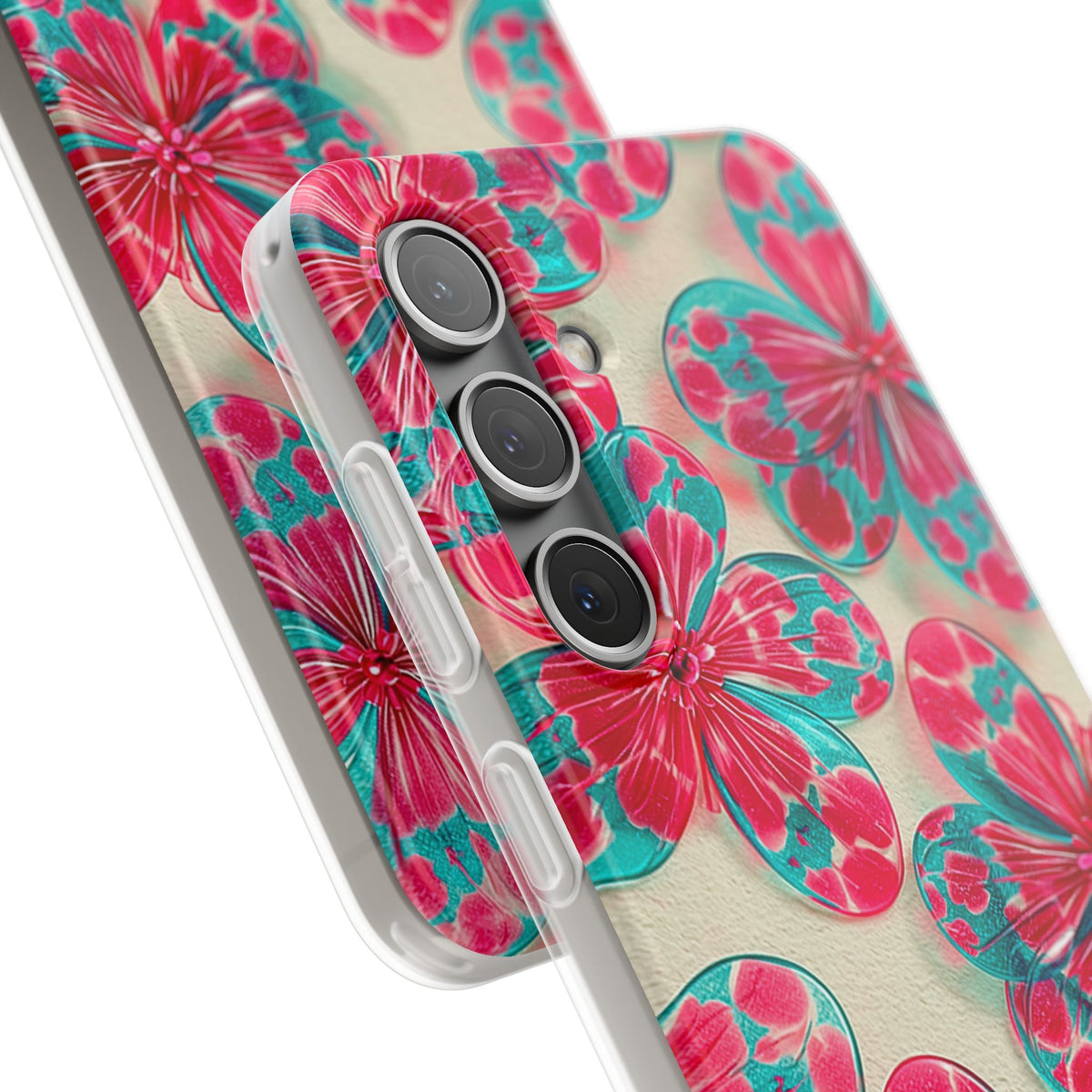 Lucite Jelly Bloom · Lite Phone Case for Samsung · Pink
