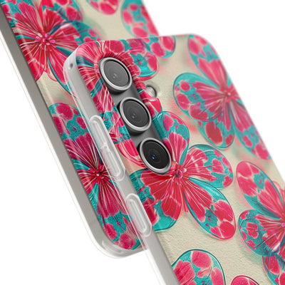 Lucite Jelly Bloom · Lite Phone Case for Samsung · Pink