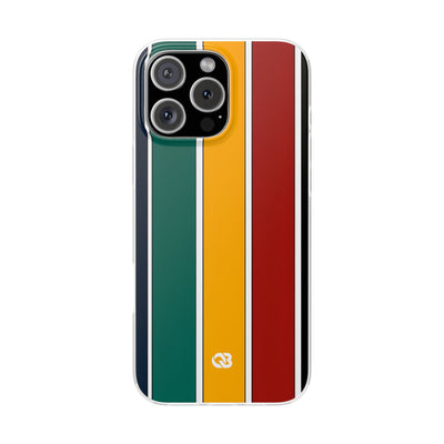 Retro Racing Bars · Soft Phone Case for iPhone