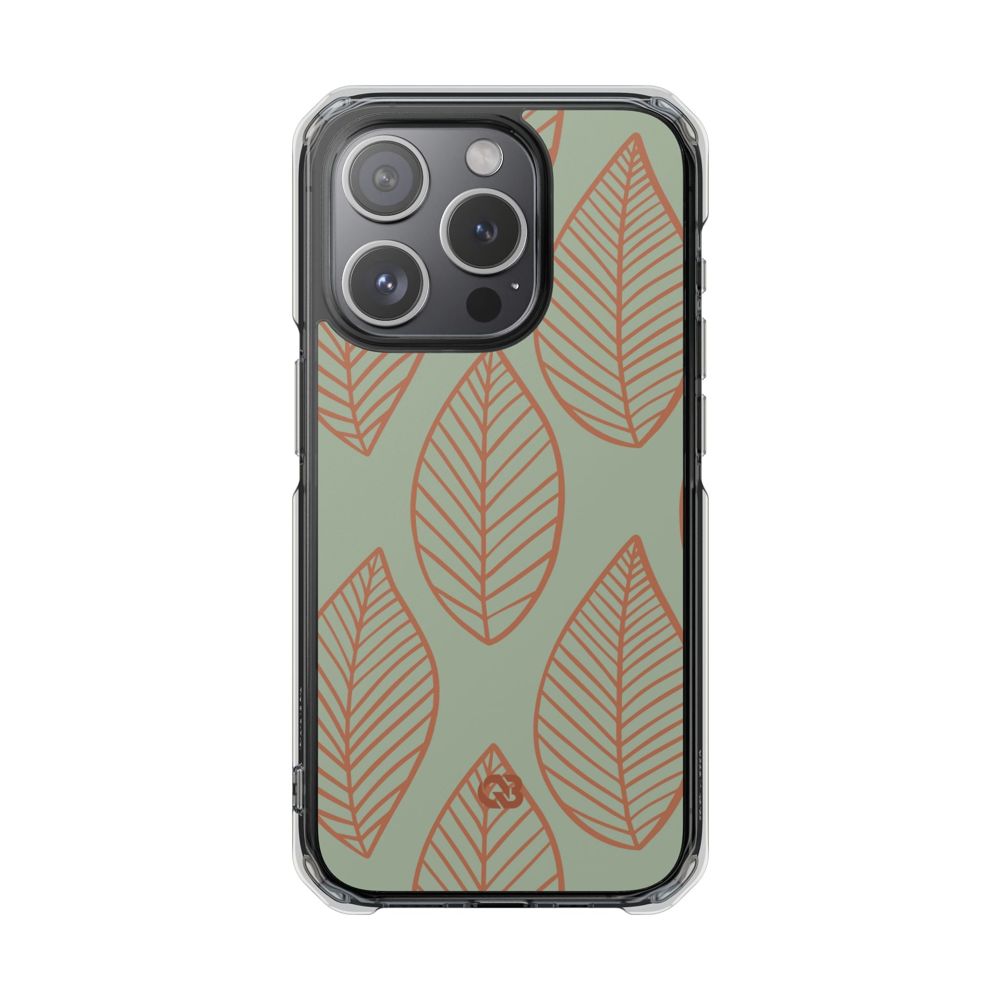 Sage Earth Leaves · Impact Telefoncover for iPhone · Magsafe