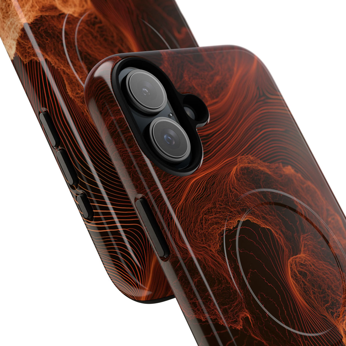 Amber Filament · Tough 2.0 Magnetic Phone Case for iPhone · Orange