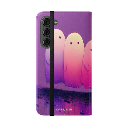 Spookachtig Gloed - Samsung S23+ Case - Portemonnee