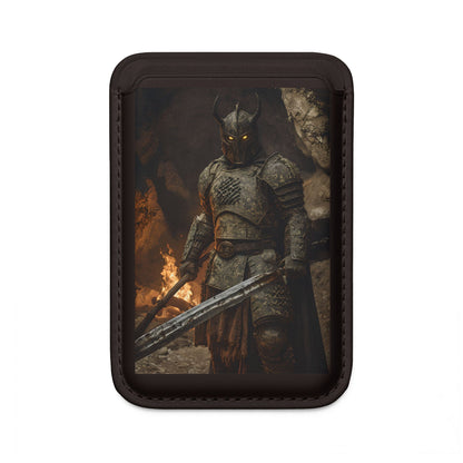 Horned Warrior Vlam Portemonnee – MagSafe Klaar