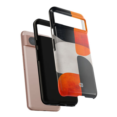 Burnt Amber Flow · Tough Phone Case for Google Pixel