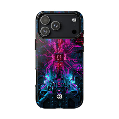 Neural Circuit Core · Tough Phone Case for iPhone · Black