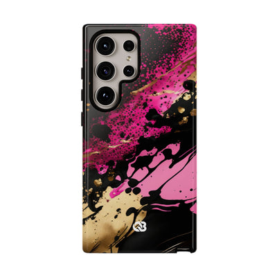 Magenta Liquid Gold · Tough Fundas para teléfono para Samsung