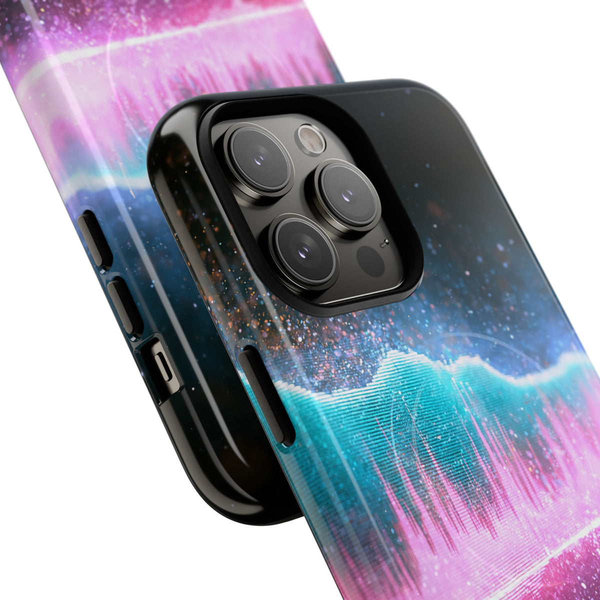 Digital Frequency · Tough 2.0 Magnetic Phone Case for iPhone · Pink