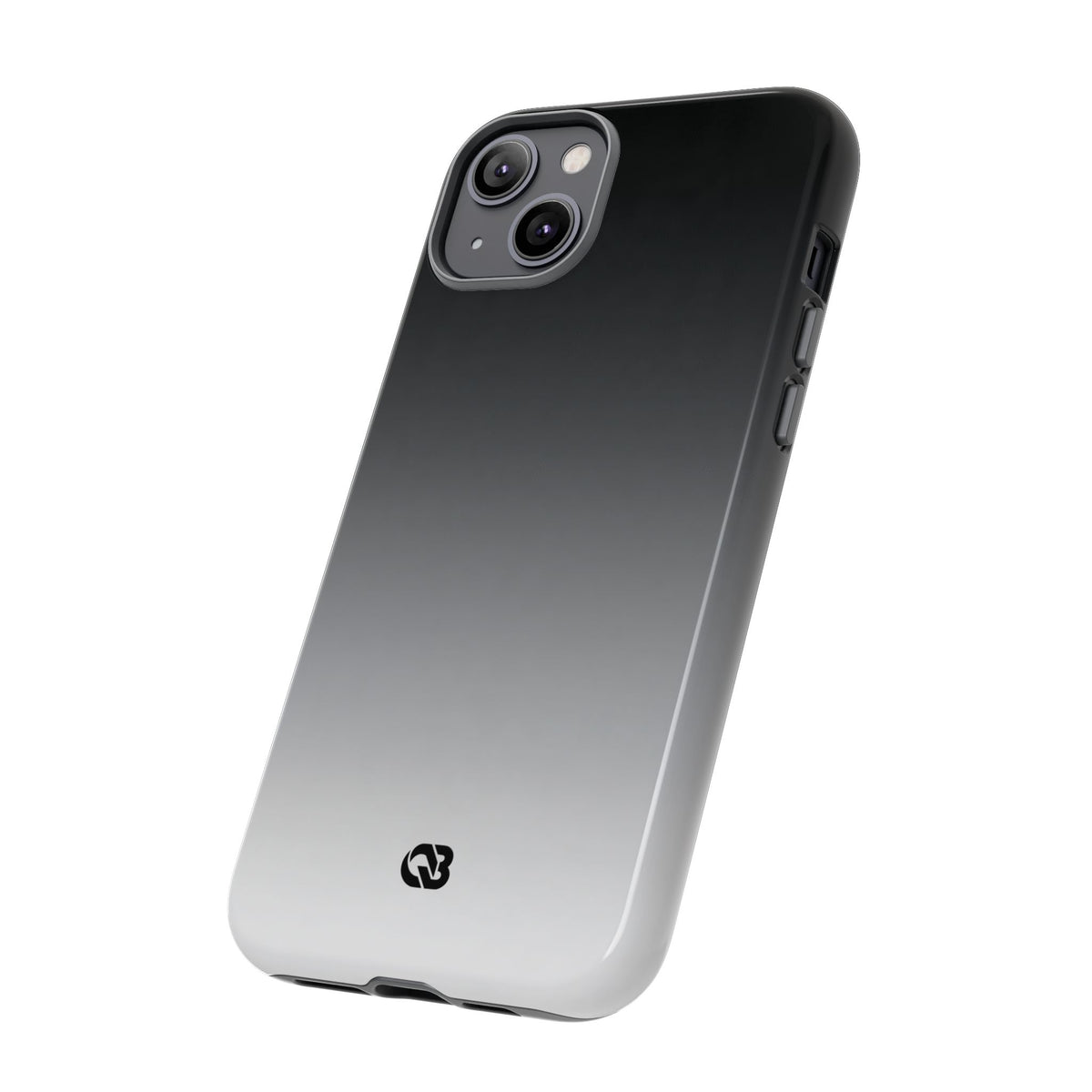Noir Ombre Fade · Tough Phone Case for iPhone · Black