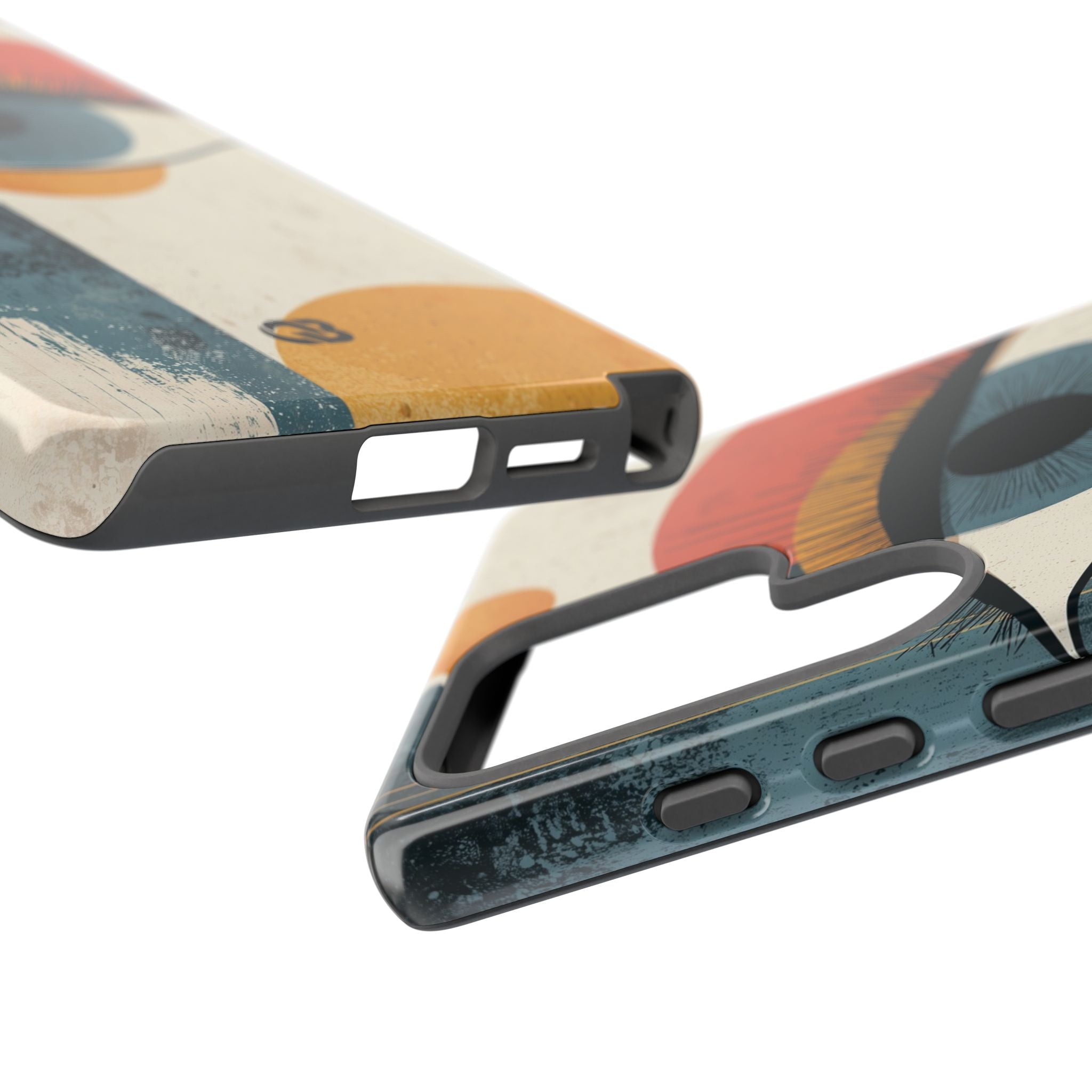 Distressed Azure Ocular · Tough Handyhülle für Samsung