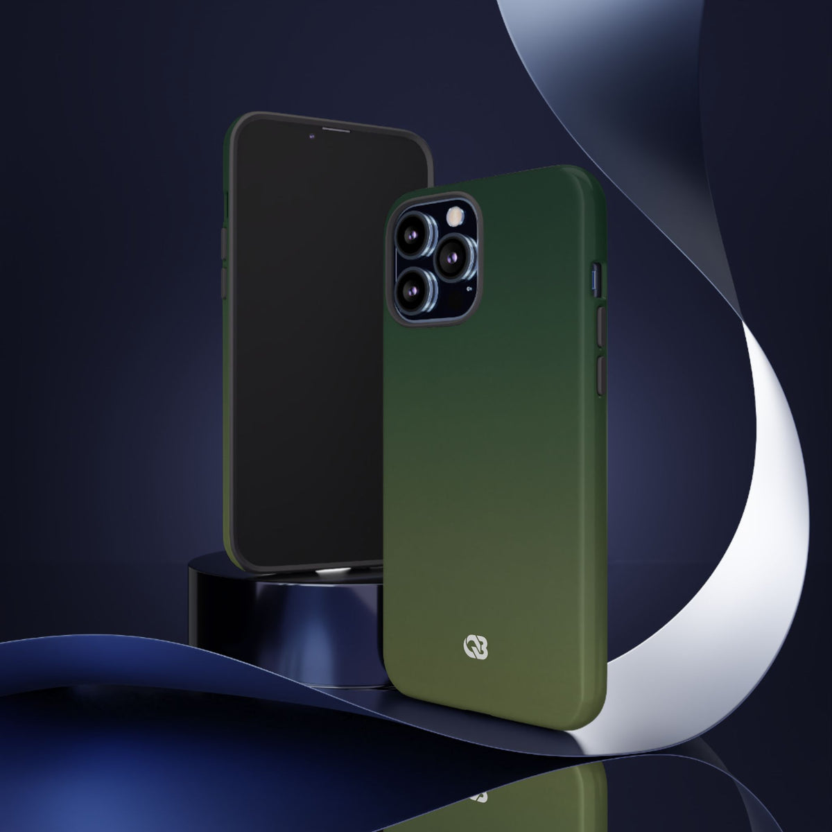 Evergreen Gradient · Tough Phone Case for iPhone · Green