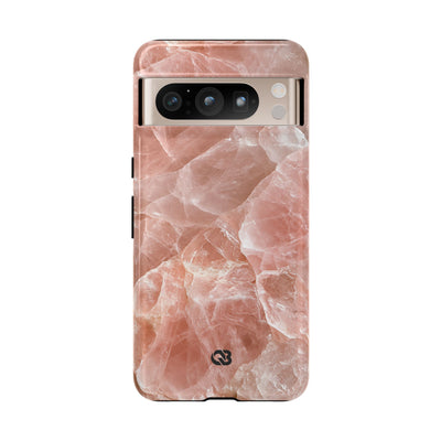 Rose Quartz Facet · Tough Phone Case for Pixel ·  Pink