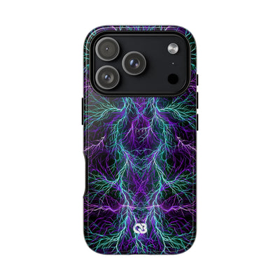 Electric Plasma Arbor · Tough Phone Case for iPhone · Purple