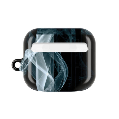 Fractured Smoke · Hard Case for AirPods & AirPods Pro · Black