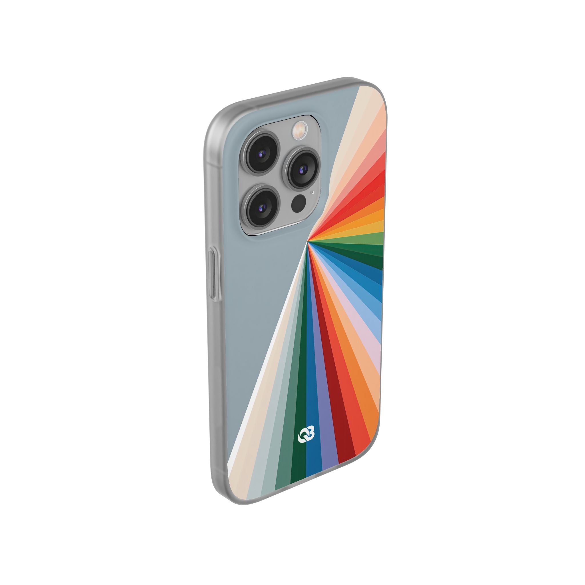 Grey Lite Phone Case for iPhone - Slate Prism Burst