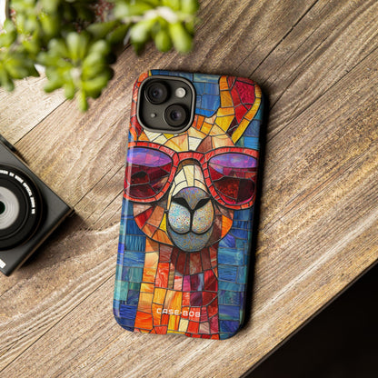 Llama Glow iPhone 15 Plus Case - Tough