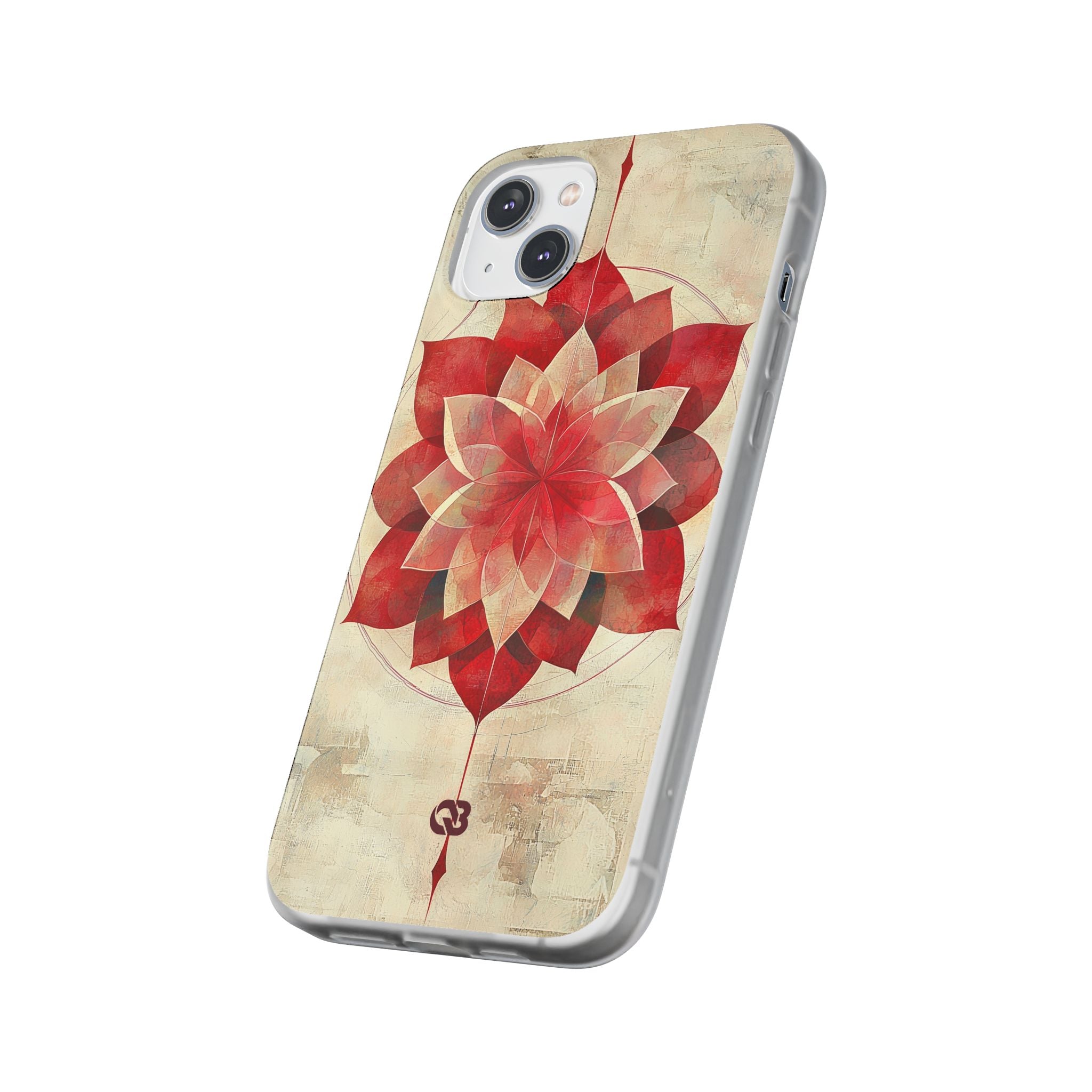 Crimson Petal Peak · Soft Phone Case for iPhone