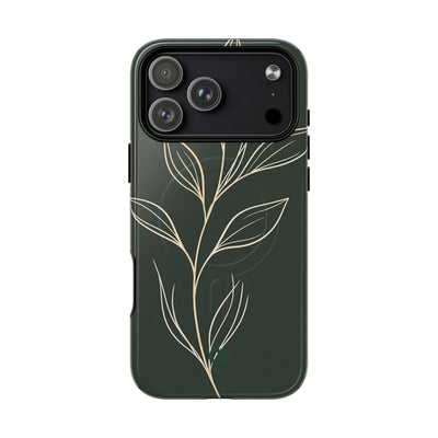 Green Tough 2.0 Magsafe Phone Case for iPhone - Deep Moss Willow