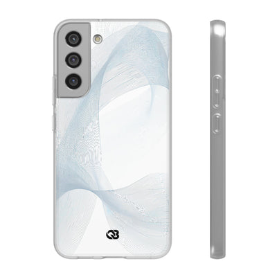White Lite Phone Case for Samsung - Arctic Line Current