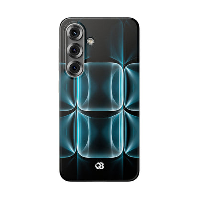 Cyan Core Matrix · Lite Phone Case for Samsung · Blue
