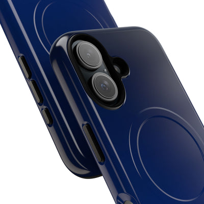 Blue Tough 2.0 Magsafe Phone Case for iPhone - Midnight Cobalt Fade