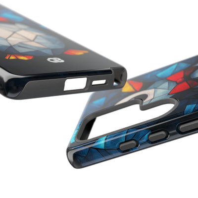 Mosaic Bowtie Penguin · Tough Hoesje voor Samsung