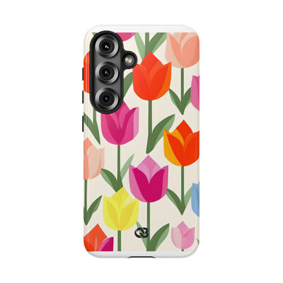 Vibrant Petal Grid · Tough Capa para Samsung