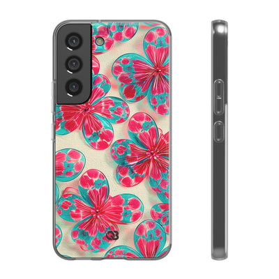Lucite Jelly Bloom · Lite Phone Case for Samsung · Pink