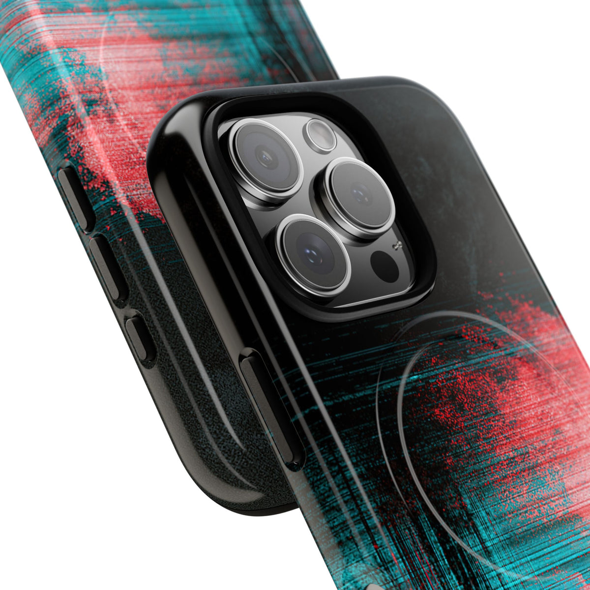 Digital Signal Drift · Tough 2.0 Magnetic Phone Case for iPhone · Black