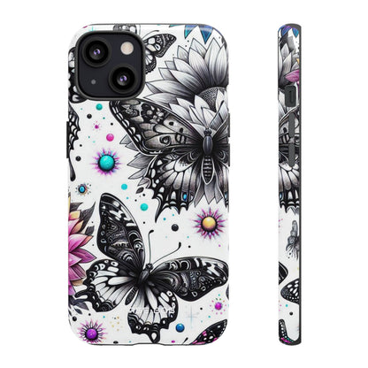 Butterfly Bloom iPhone 13 Case - Tough