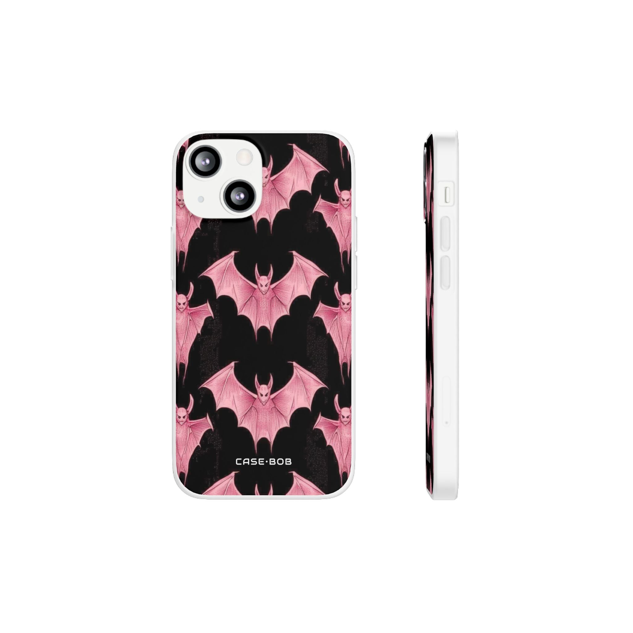 Pink Batwave iPhone 13 mini Case - Soft