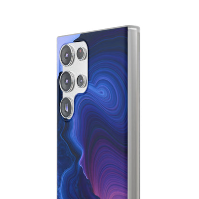 Radiant Strata · Lite Phone Case for Samsung · Blue