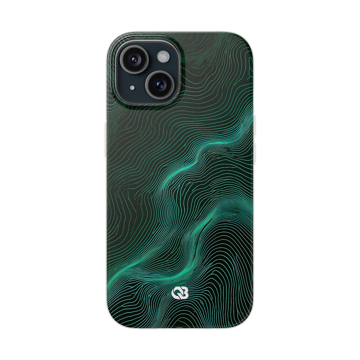 Emerald Topo Ridge · Lite Phone Case for iPhone ·  Green