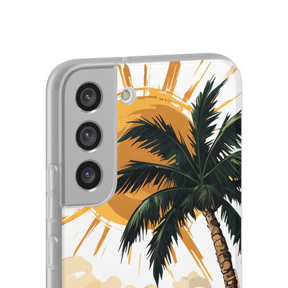 Sunny Palm Breeze Samsung S22 Plus Case - Soft