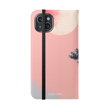 Tuulinen kallio - iPhone 15 Plus -kotelo - lompakko