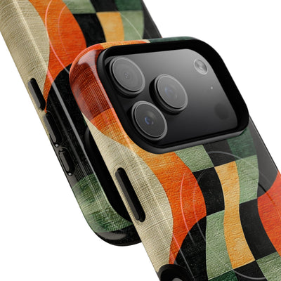 Burnt Orange Curve · Tough+ Phone Case for iPhone · Magsafe