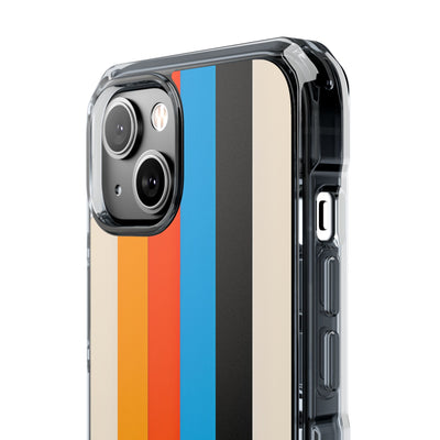 Retro Racing Stripes · Impact Custodia per iPhone · Magsafe