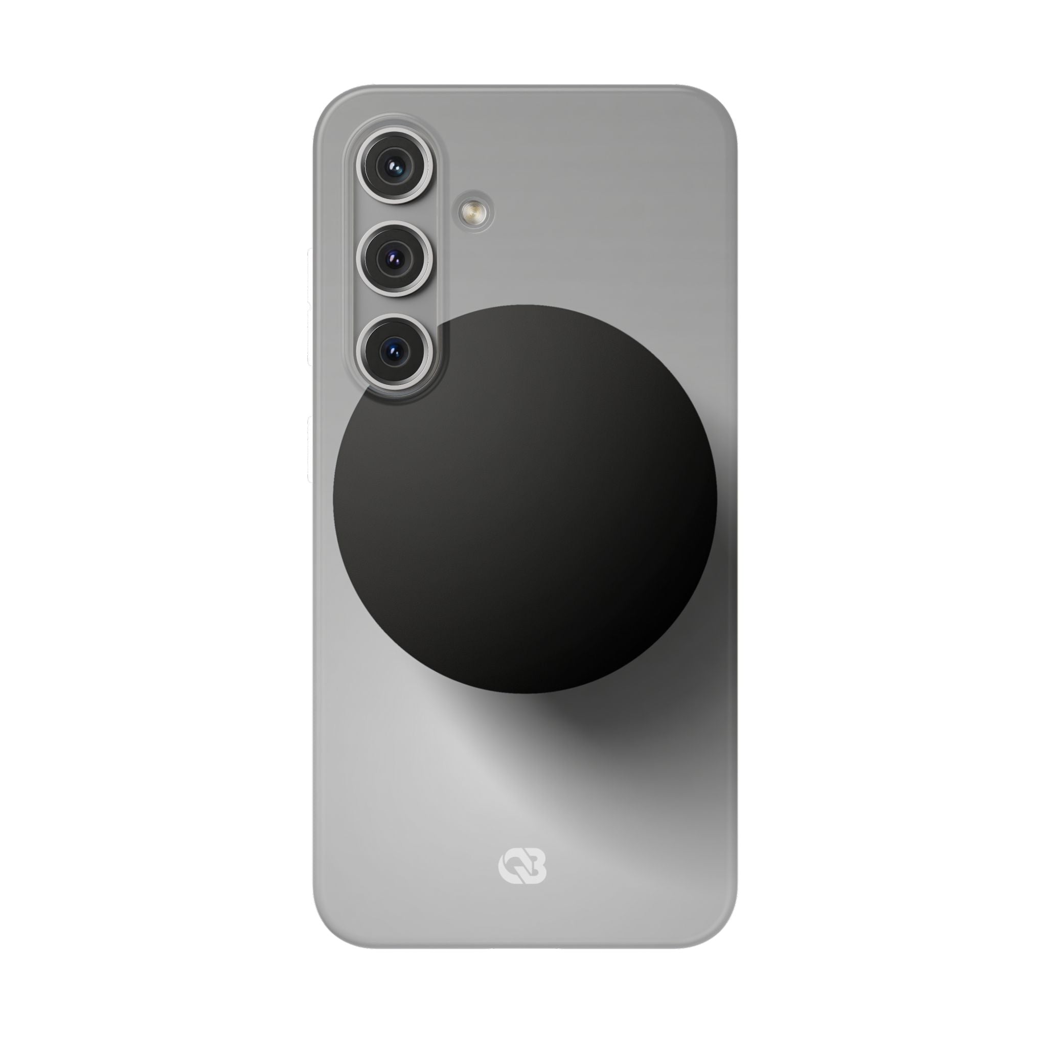 Grey Lite Phone Case for Samsung - Matte Onyx Sphere