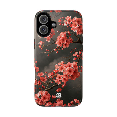 Dark Sakura Nocturne · Tough Phone Case for iPhone · Black