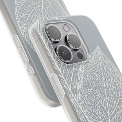 Grey Lite Phone Case for iPhone - Frosted Ash Veins