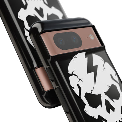 Shattered Bolt Skull · Tough Phone Case for Google Pixel