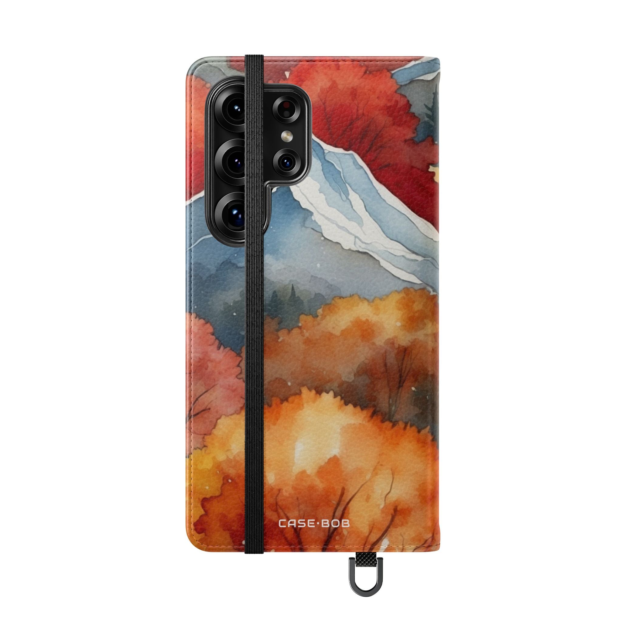 Lumihuippuiset Ember-vuoret - Samsung S25 Ultra - Wallet-Case