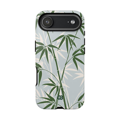 Serene Bamboo · Tough Phone Case for iPhone · Green