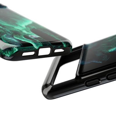 Nordic Aurora Fox · Tough Phone Case for Pixel ·  Teal