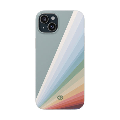 Green Lite Phone Case for iPhone - Sage Prism Beam