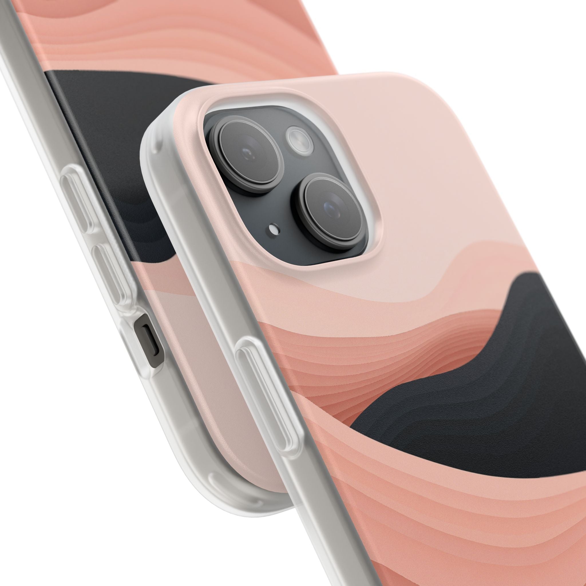 Pink Lite Phone Case for iPhone - Dune Shadow Layers