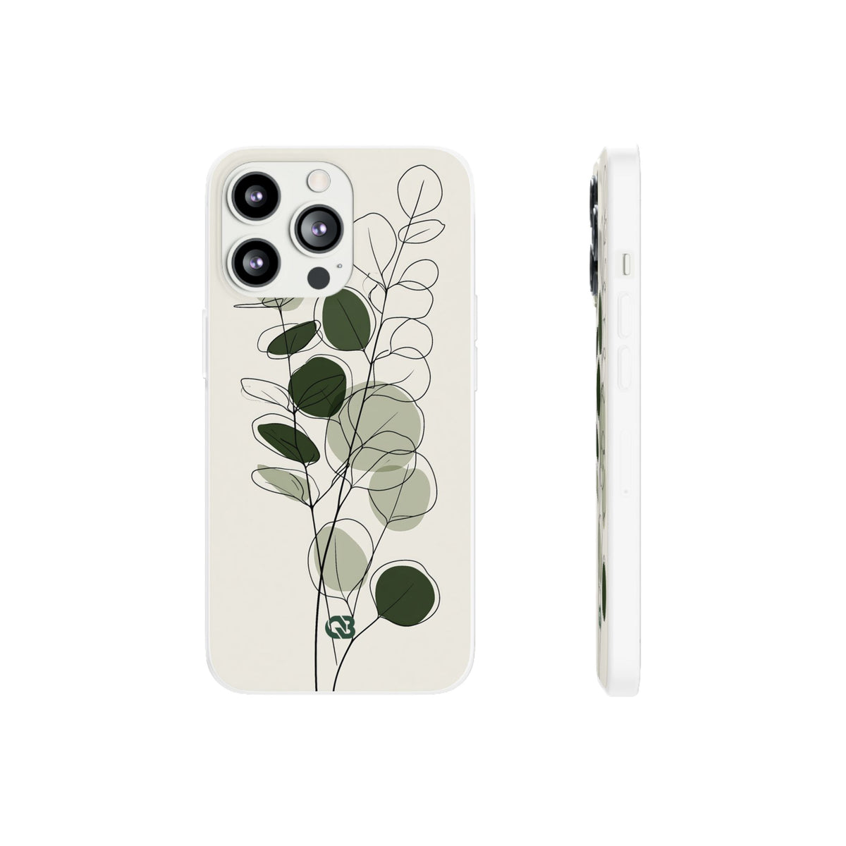Eucalyptus Foliage Study · Lite Phone Case for iPhone ·  Green