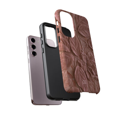 Blush Rose Relief · Tough Phone Case for Samsung · Pink