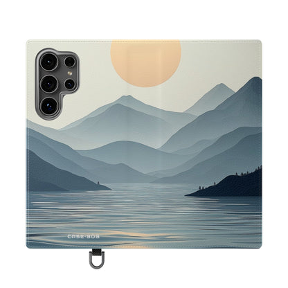 Pale Sun Horizon - Samsung S24 Ultra Case - Portemonnee